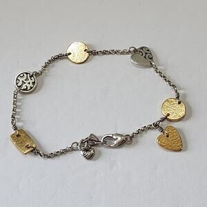 Brighton mixed metals‎ Charm Bracelet